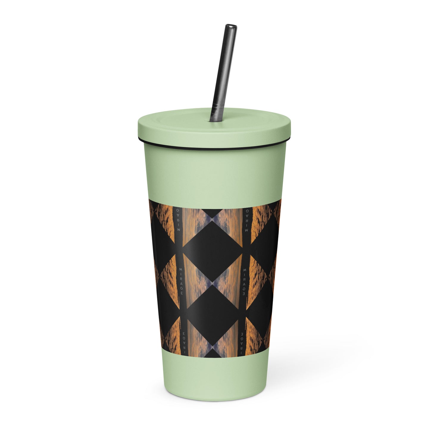 Mirage | Insulated tumbler with a straw
