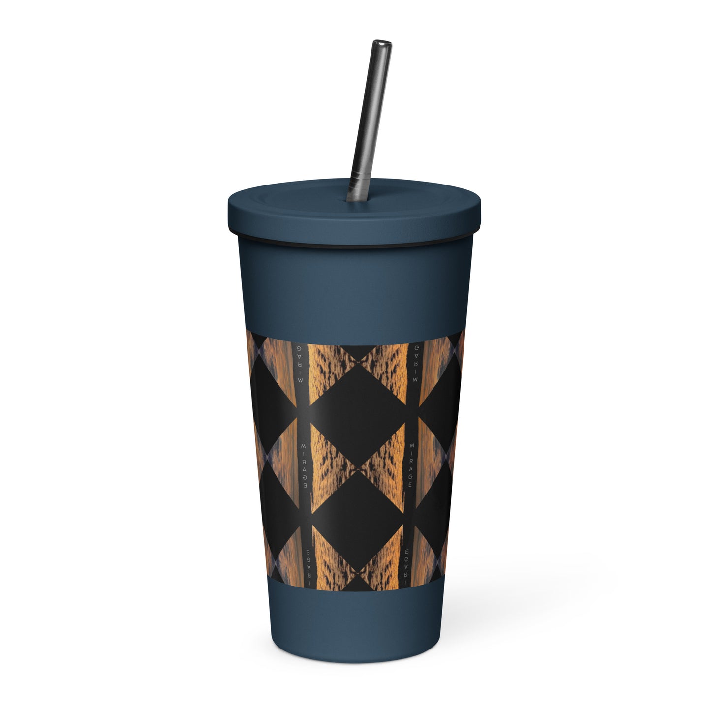 Mirage | Insulated tumbler with a straw