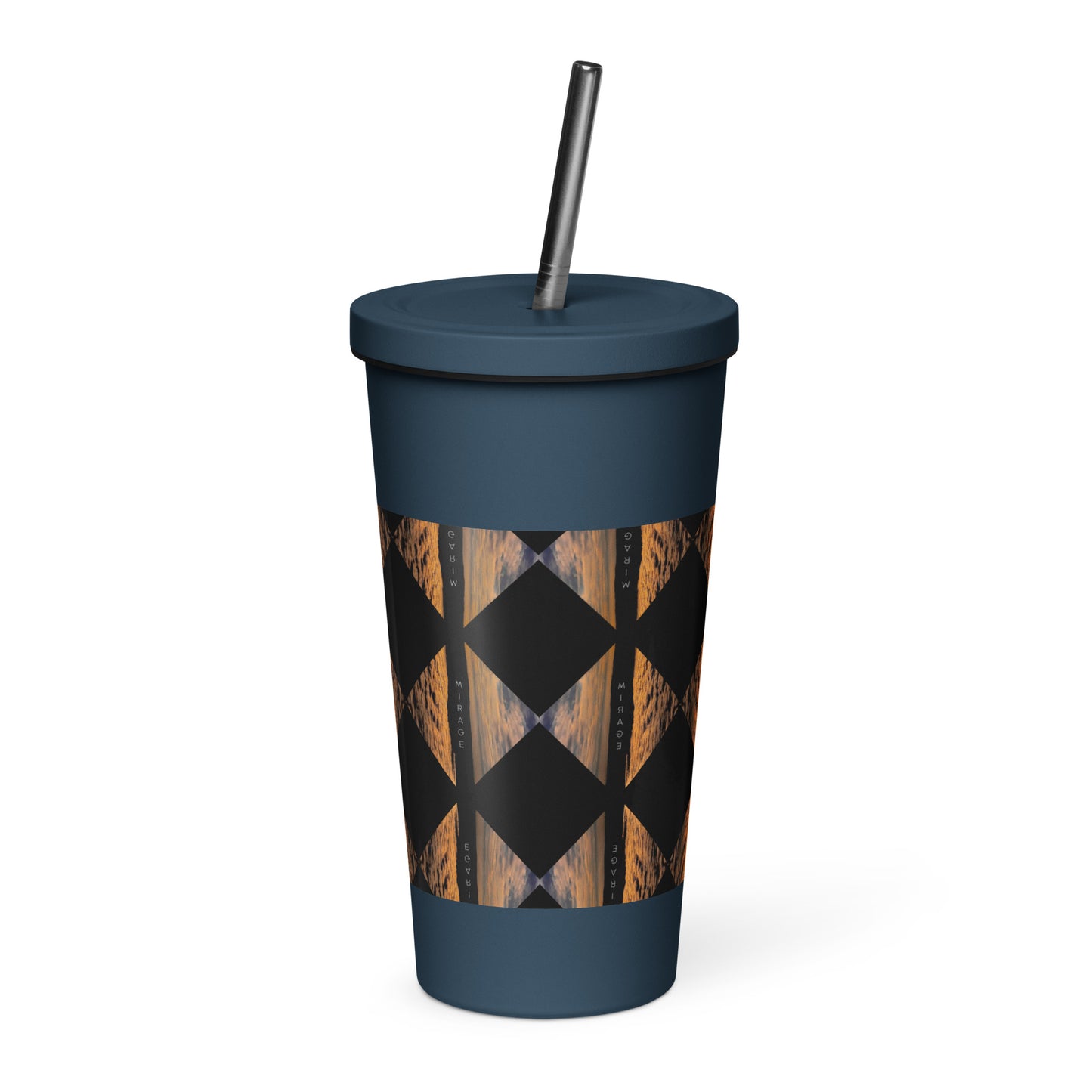 Mirage | Insulated tumbler with a straw