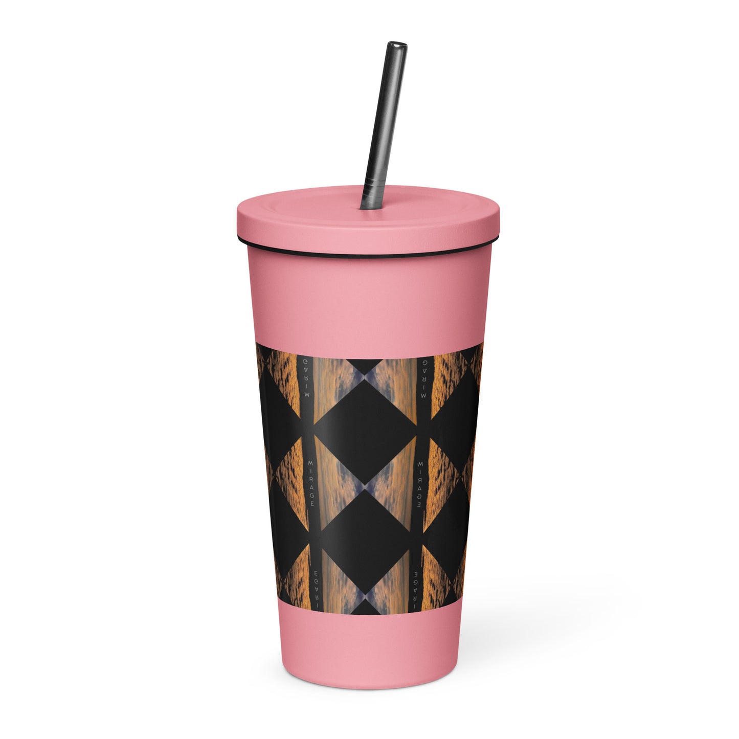 Mirage | Insulated tumbler with a straw