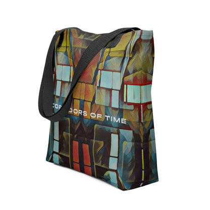 Corridors Of Time | Tote bag with vivid print