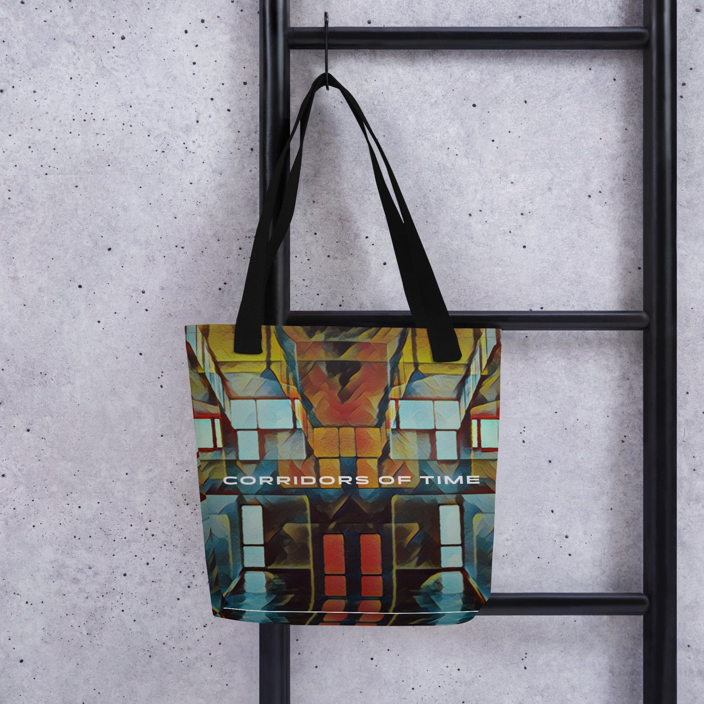 Corridors Of Time | Tote bag with vivid print