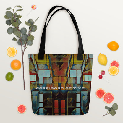 Corridors Of Time | Tote bag with vivid print