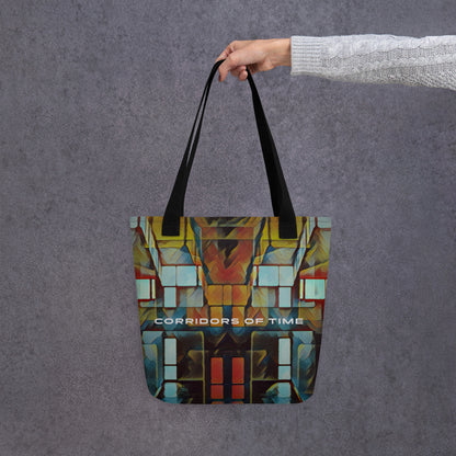 Corridors Of Time | Tote bag with vivid print