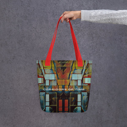 Corridors Of Time | Tote bag with vivid print