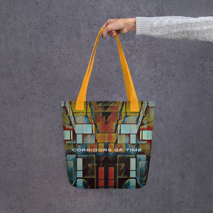 Corridors Of Time | Tote bag with vivid print