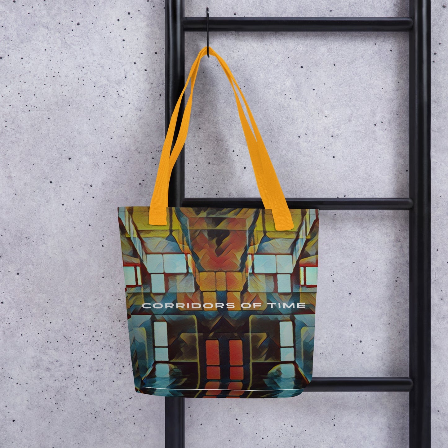 Corridors Of Time | Tote bag with vivid print