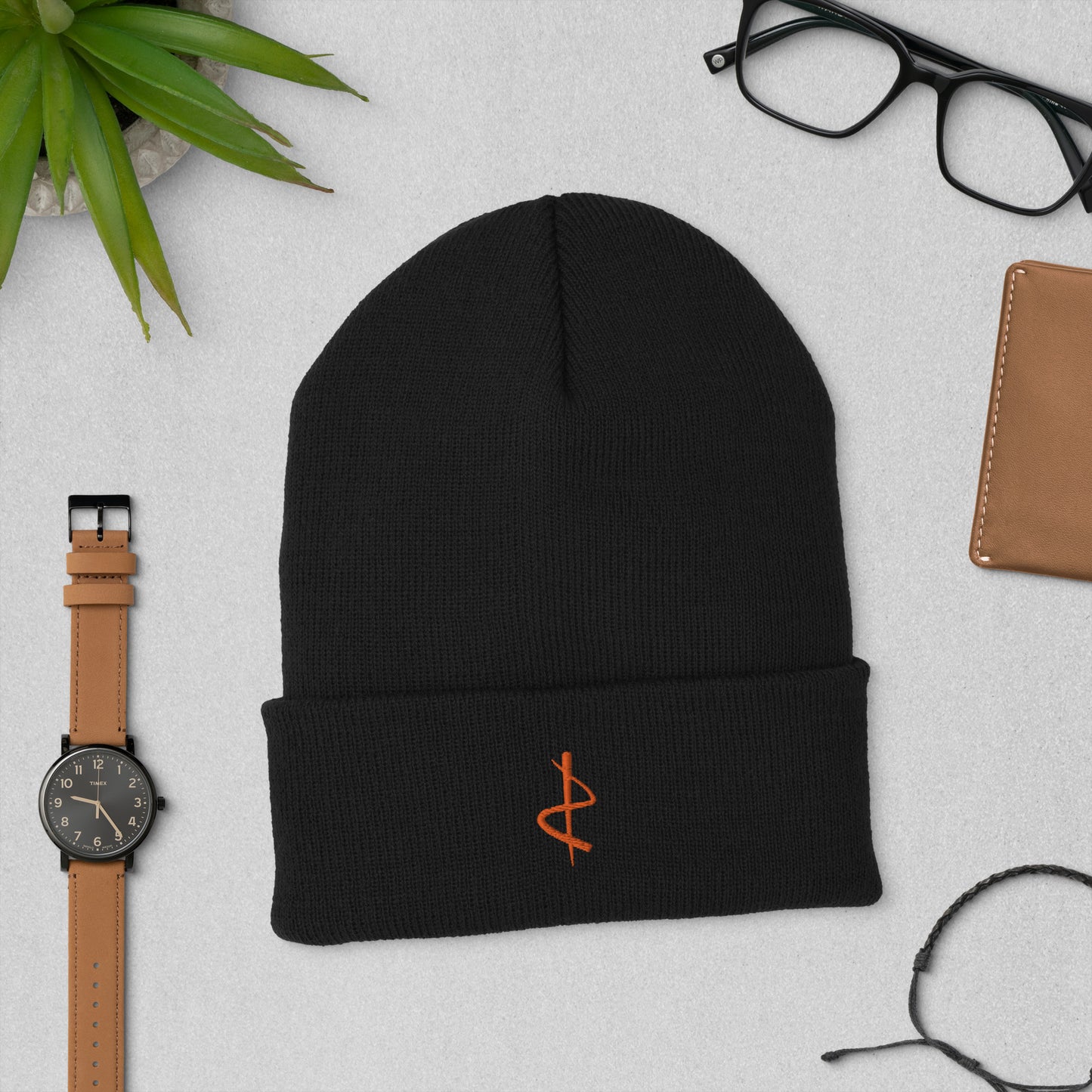 Nikspace logo embroidery | Cuffed Beanie