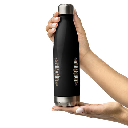 Waiting for the wave | Stainless steel water bottle