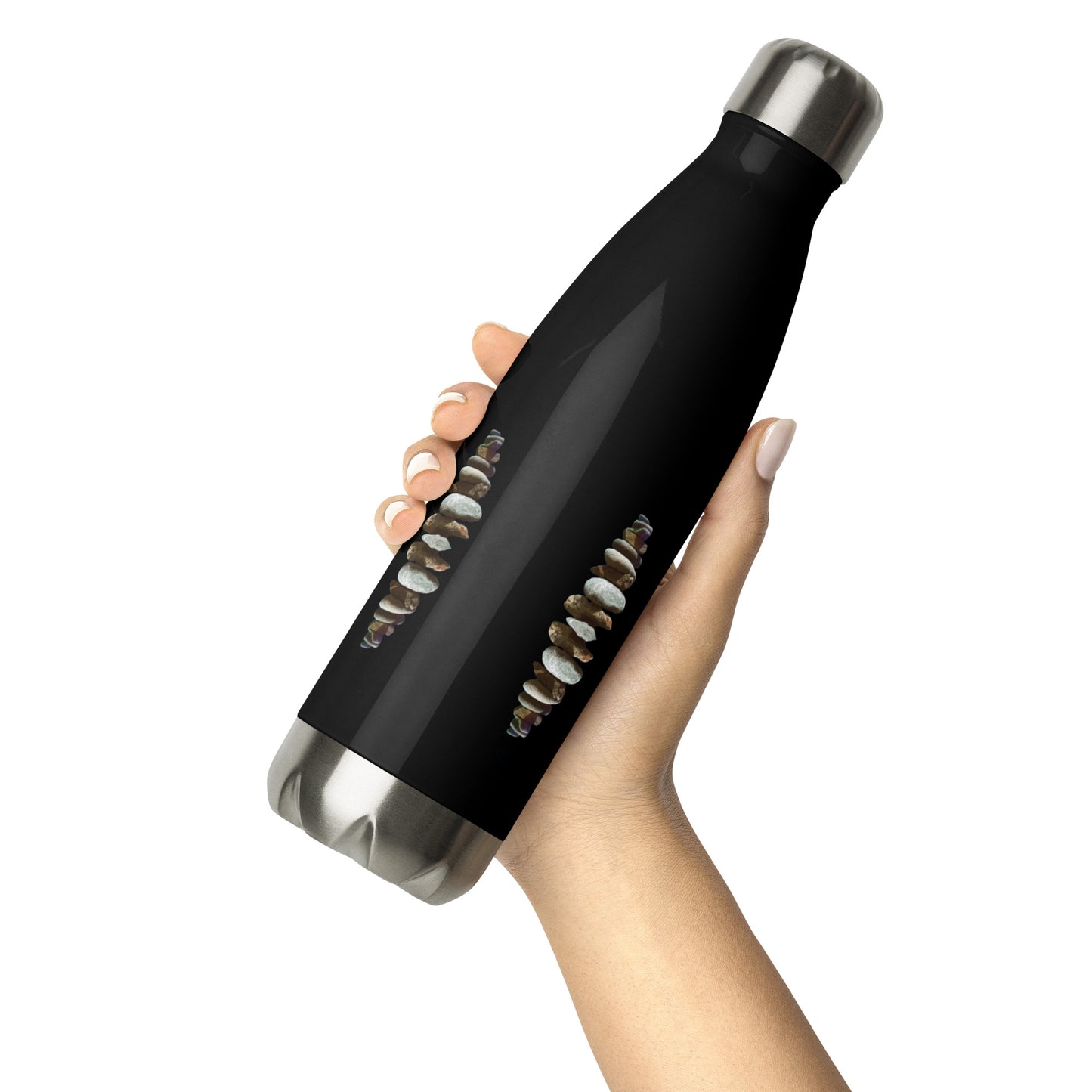 Waiting for the wave | Stainless steel water bottle