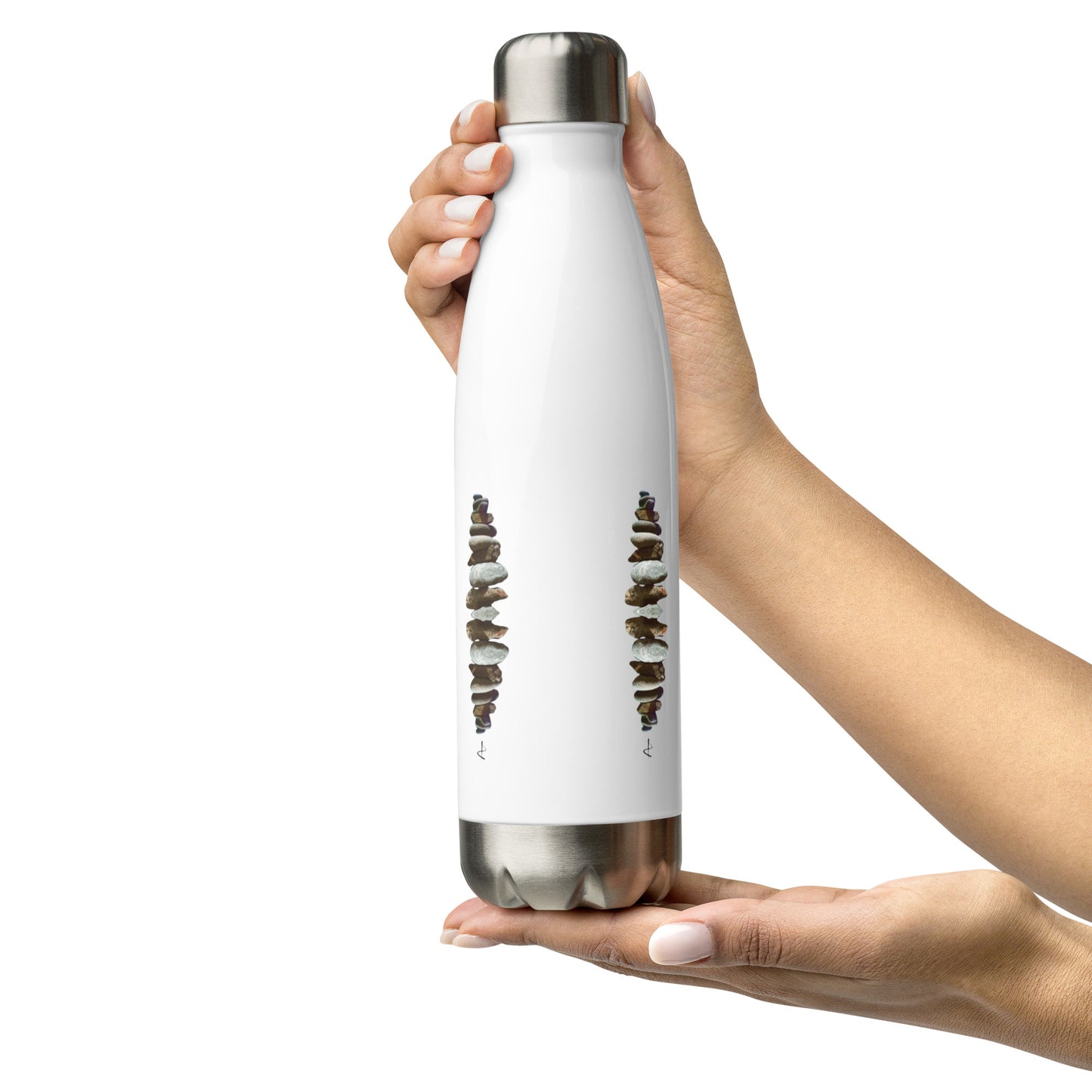 Waiting for the wave | Stainless steel water bottle