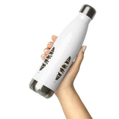 Waiting for the wave | Stainless steel water bottle