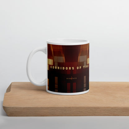 Corridors Of Time | White glossy mug