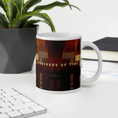 Corridors Of Time | White glossy mug