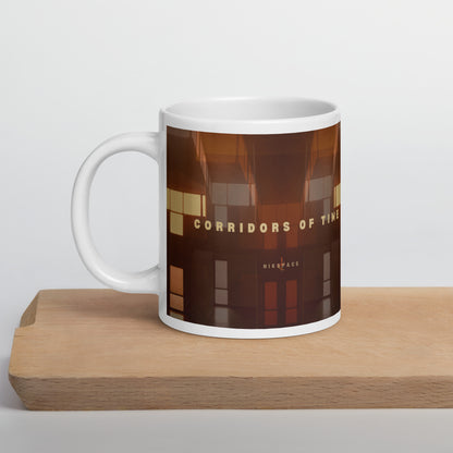 Corridors Of Time | White glossy mug